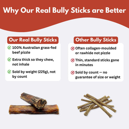 Why Alfie's real bully sticks are better